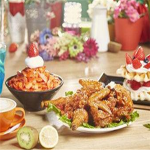 迷你韩国料理炸鸡加盟图片