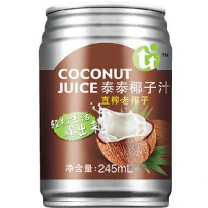 泰泰椰子汁饮料招商加盟图片