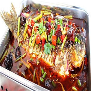 紫渝江南古法烤全鱼加盟实例图片