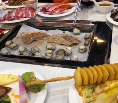 北京圣罗巴海鲜烤肉自助加盟案例图片