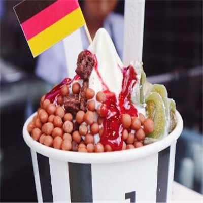 JW德国冻酸奶加盟图片