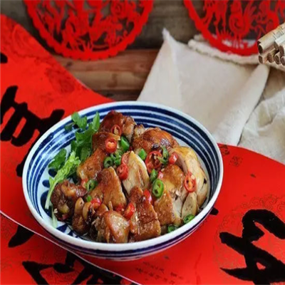 吉食道黄焖鸡米饭加盟图片