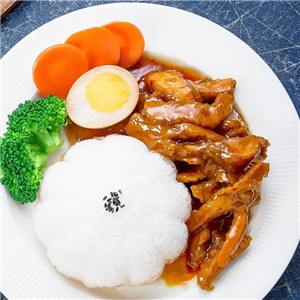 谷稻一锅焖锅饭加盟图片