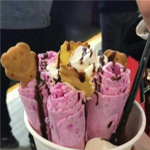 THEHIGH炒冰淇淋卷加盟图片