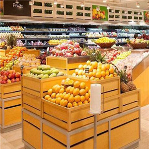 鲜又多水果量贩超市店面效果图