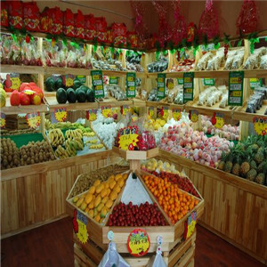 鲜又多水果量贩超市加盟实例图片