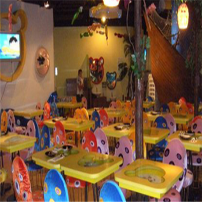 童吃童饮儿童主题餐厅加盟实例图片