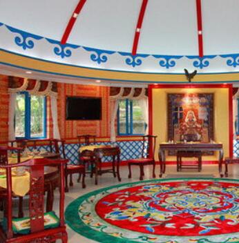 蒙古包餐厅加盟实例图片