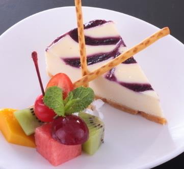 蓝莓乳酪蛋糕加盟实例图片