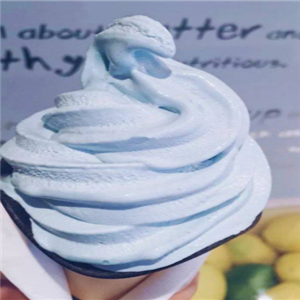 蓝色冰淇淋加盟实例图片