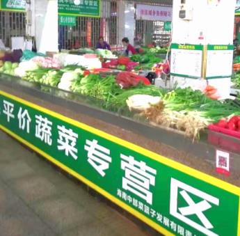 侬田里平价蔬菜加盟实例图片