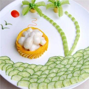 格桑花素食加盟图片
