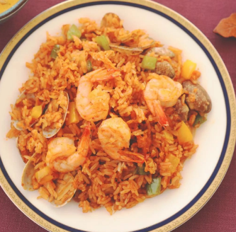 欧稻呷西班牙海鲜炒饭加盟图片