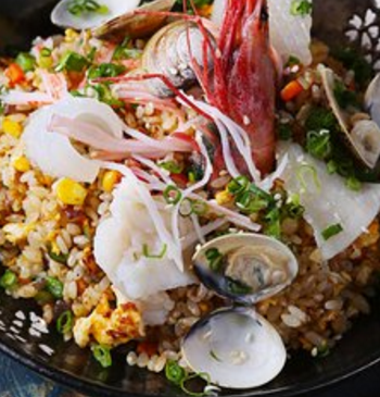 欧稻呷西班牙海鲜炒饭加盟案例图片