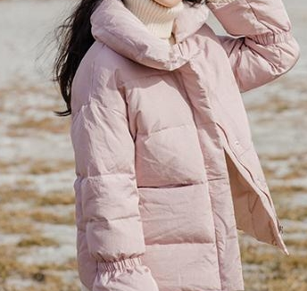  Red bean down jacket