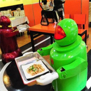 碧桂园机器人餐厅