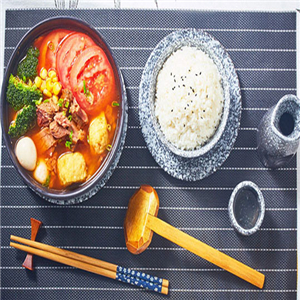韩国汤饭加盟案例图片