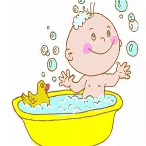  Baby bathing