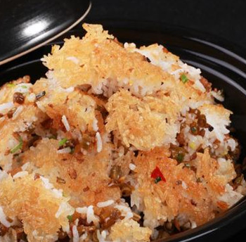  Rice with crispy rice