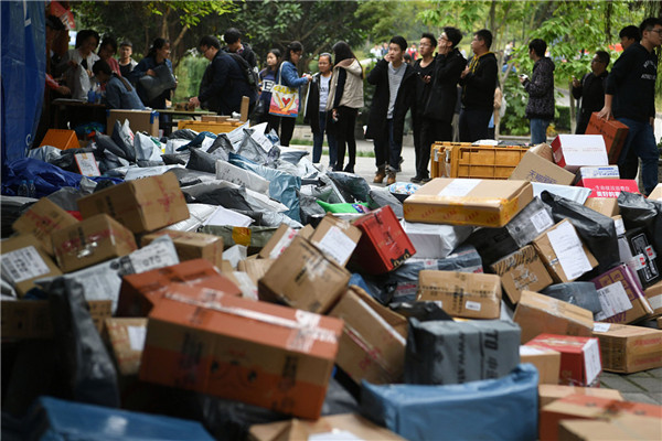 菜鸟驿站在多地设有经营网点