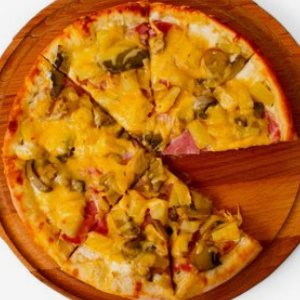 黄的士披萨加盟图片