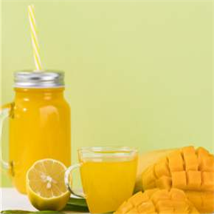 真好芒鲜榨芒果汁加盟图片