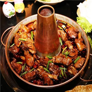 都三原火锅鸡店面效果图