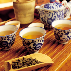 中式茶楼加盟图片