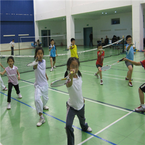 艺高羽毛球培训基地加盟案例图片