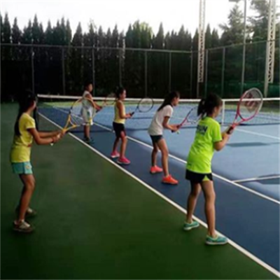 赛点青少年网球培训中心店面效果图