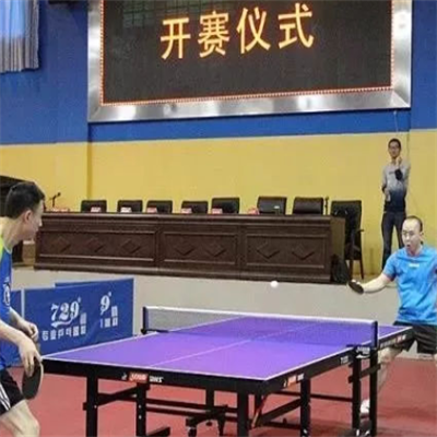 沪西乒乓球青少年训练中心加盟实例图片