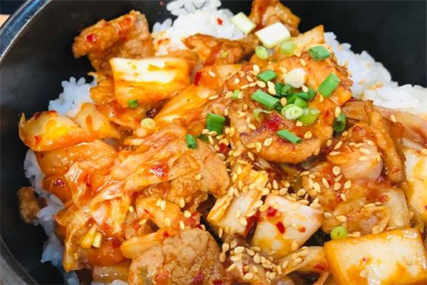 韩式五花肉拌饭加盟