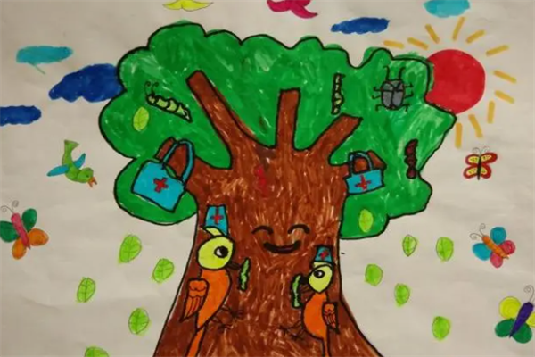 大树的故事儿童画加盟