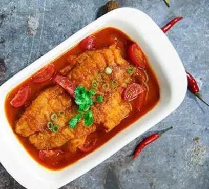  Spicy Pork Boneless Roast Fish Rice