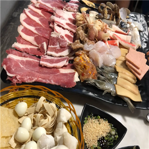  Hot pot barbecue integrated store