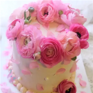  Flower cake chain