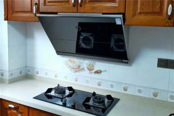  Joined in the kitchen range hood