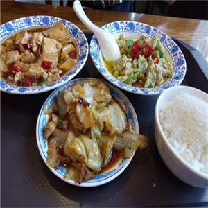 客满福中式快餐