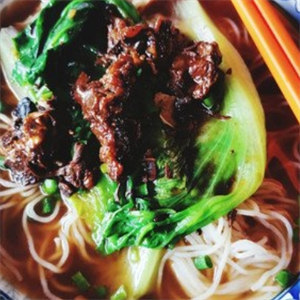  Beef Brisket Noodles with Vegetable and Little Bear