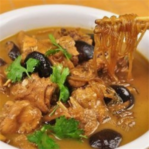 野蘑菇炖鸡粉