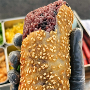 真圆糍饭团