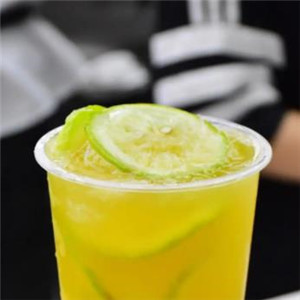 泰绿柠檬茶
