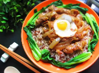 炒態(tài)度蓋碼飯