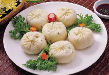 麥蒸香包子