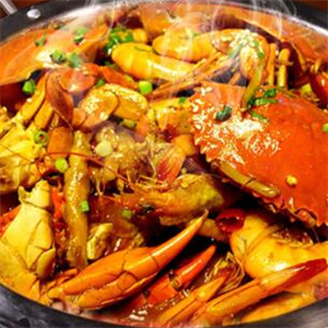 椒麻雞肉蟹煲