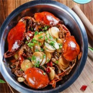 蟹咖肉蟹煲