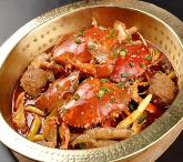 泽清小厨肉蟹煲