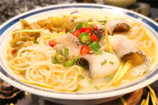 俞味私房酸菜鱼米线加盟