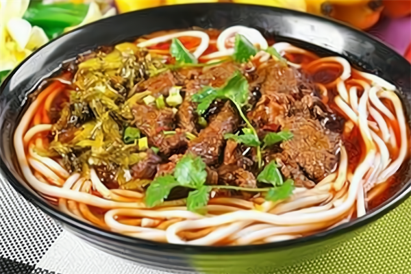 贺记牛肉米粉加盟