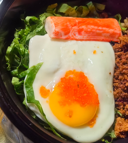 韩国鱼子拌饭